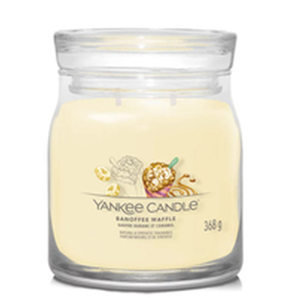 Doftljus Yankee Candle Banoffee Waffle 368 g - 2