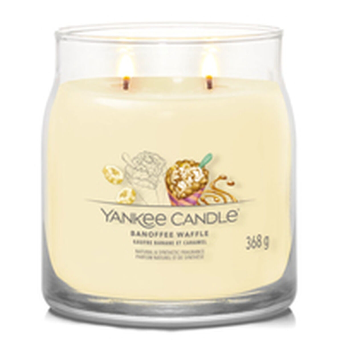 Doftljus Yankee Candle Banoffee Waffle 368 g - 4