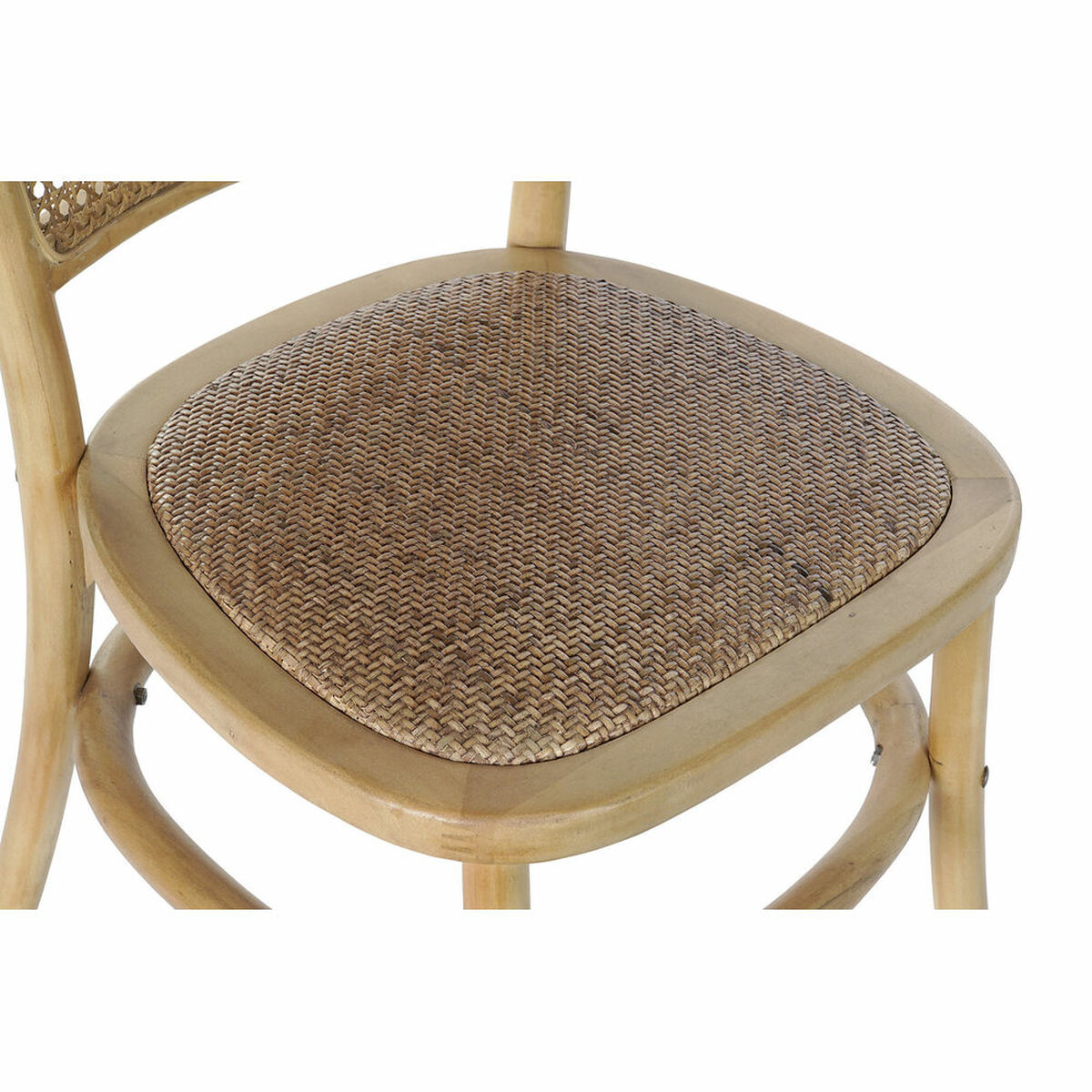 Matsalsstol DKD Home Decor Multicolour Naturell 48 x 45 x 85 cm 44 x 49 x 87 cm - 5
