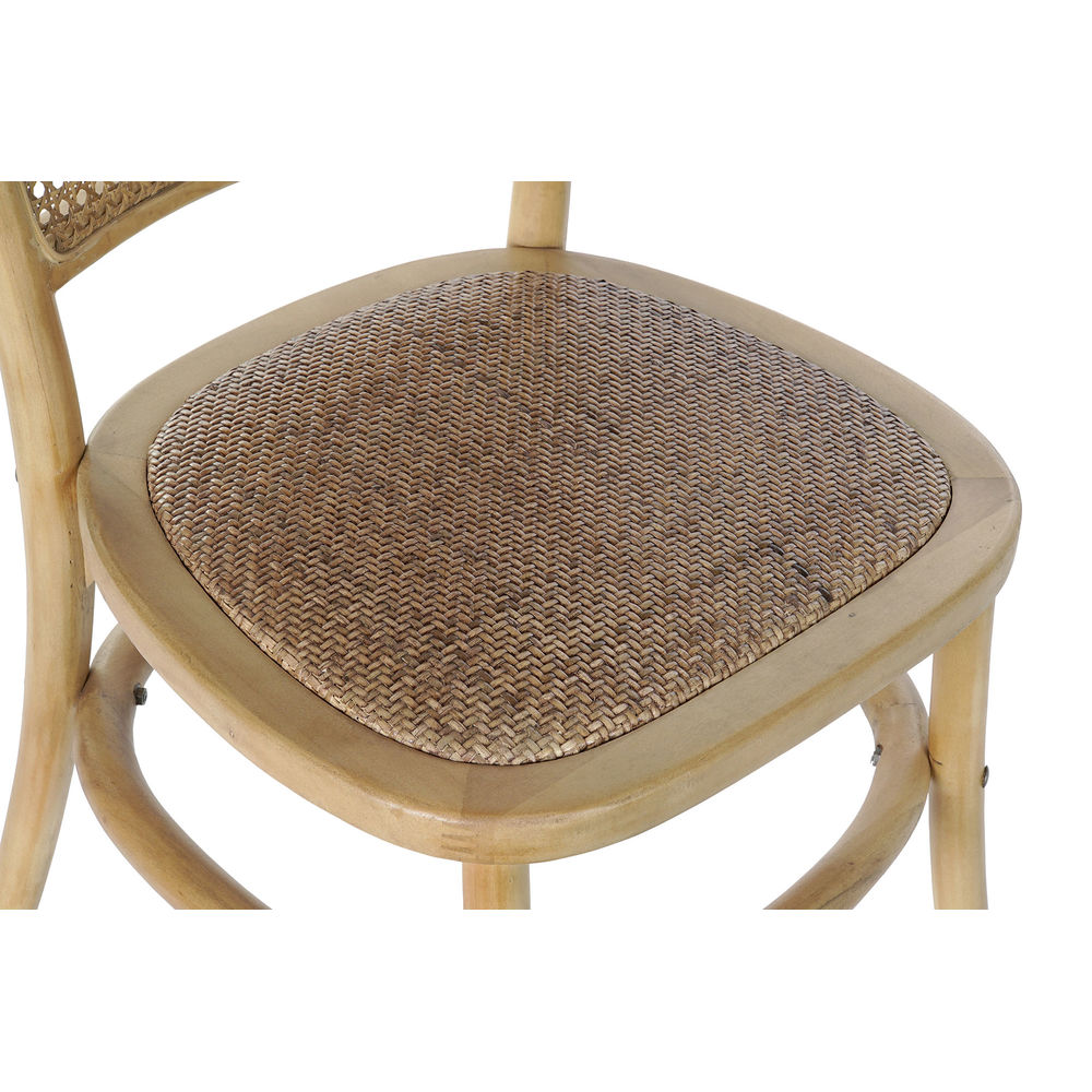 Matsalsstol DKD Home Decor Multicolour Naturell 48 x 45 x 85 cm 44 x 49 x 87 cm - 2