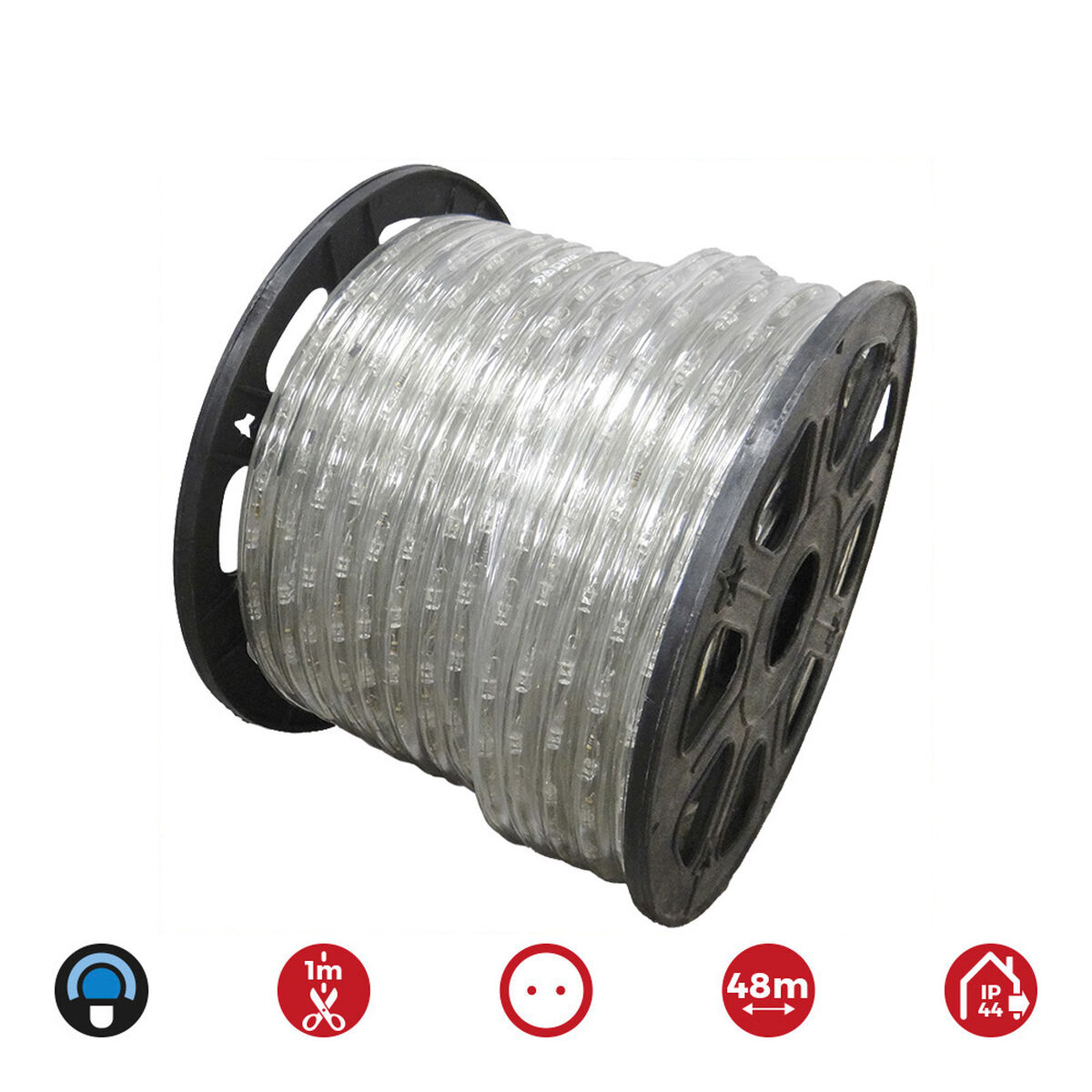 Slang LED EDM 72716 flexiLED Blå 2 håll - 3