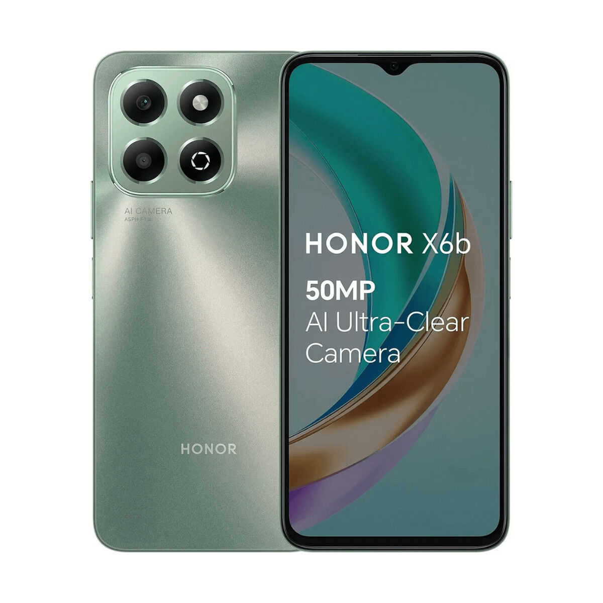 Smartphone Honor X6B 6,56" MediaTek Helio G85 4 GB RAM 128 GB Grön