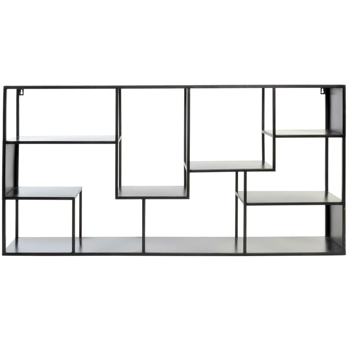 Bokhylla DKD Home Decor Svart Metall 120 x 20 x 60 cm - 4