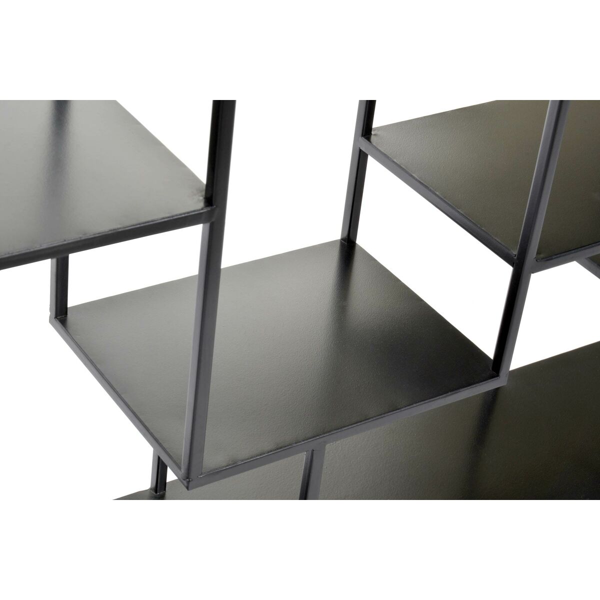 Bokhylla DKD Home Decor Svart Metall 120 x 20 x 60 cm - 5