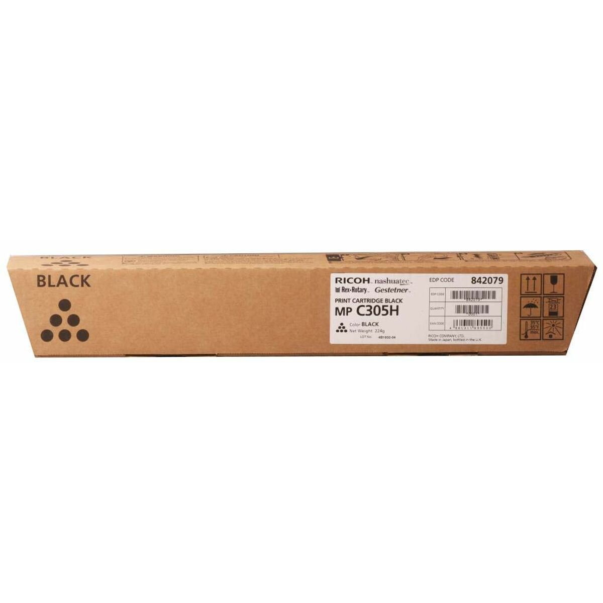 Original Toner Ricoh 842079 Svart