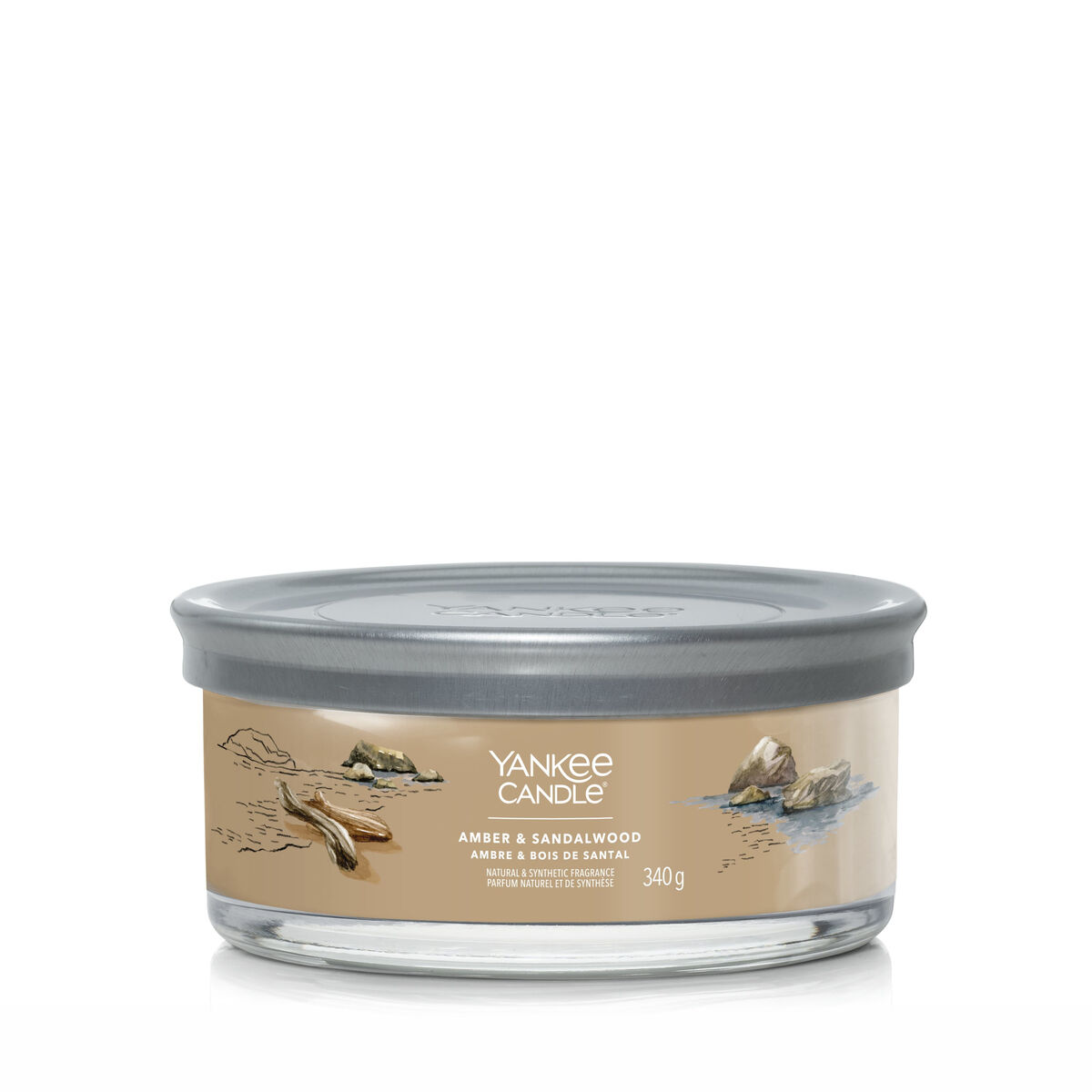 Doftljus Yankee Candle Amber & Sandalwood 340 g
