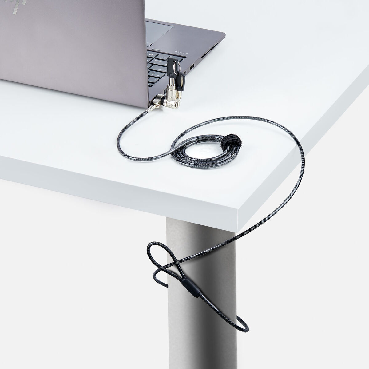 USB-kabel Startech UNIVK-LAPTOP-LOCK Svart/Grå 2 m - 3