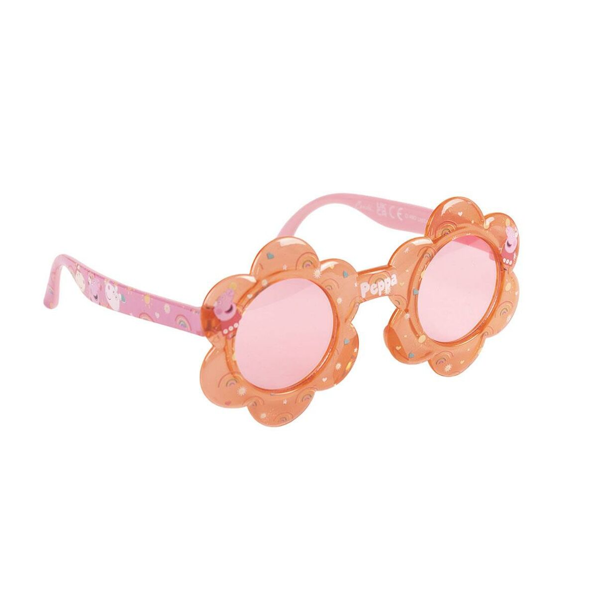 Barnsolglasögon Peppa Pig Rosa - 7