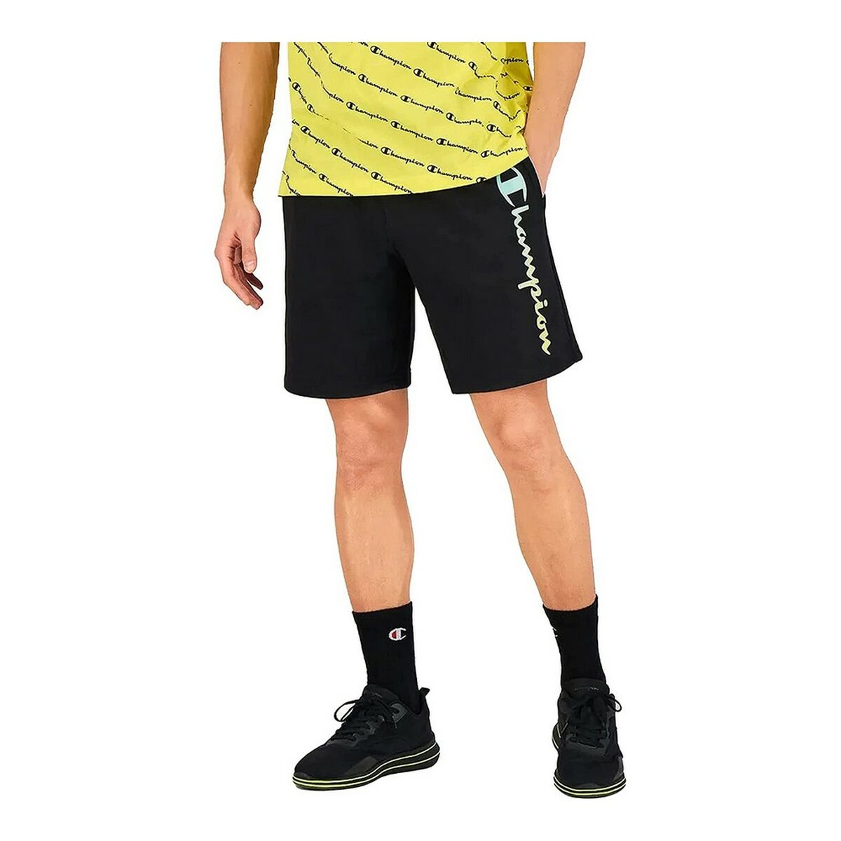 Träningsshorts Unisex Champion 215788-KK001 Svart - 14