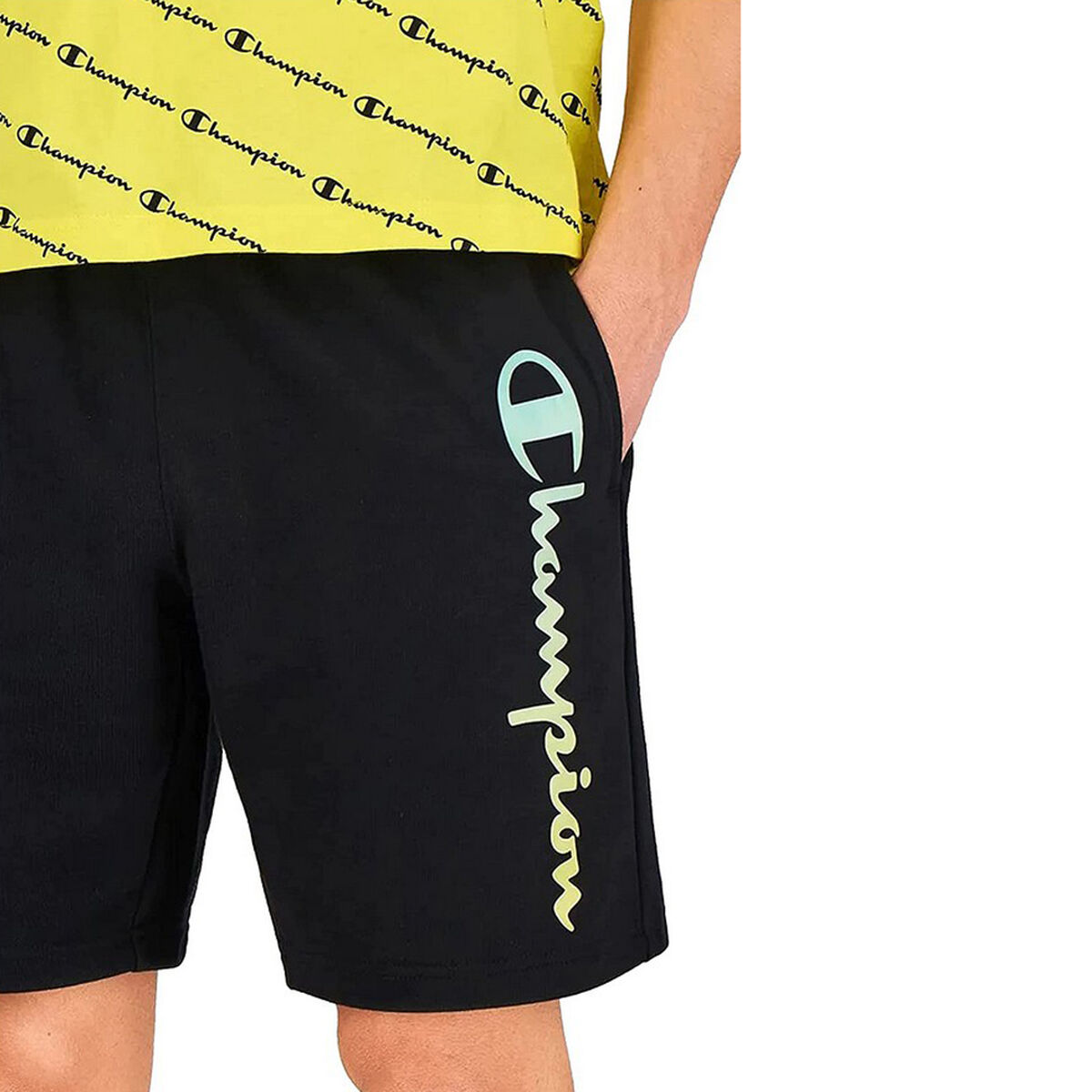 Träningsshorts Unisex Champion 215788-KK001 Svart - 12