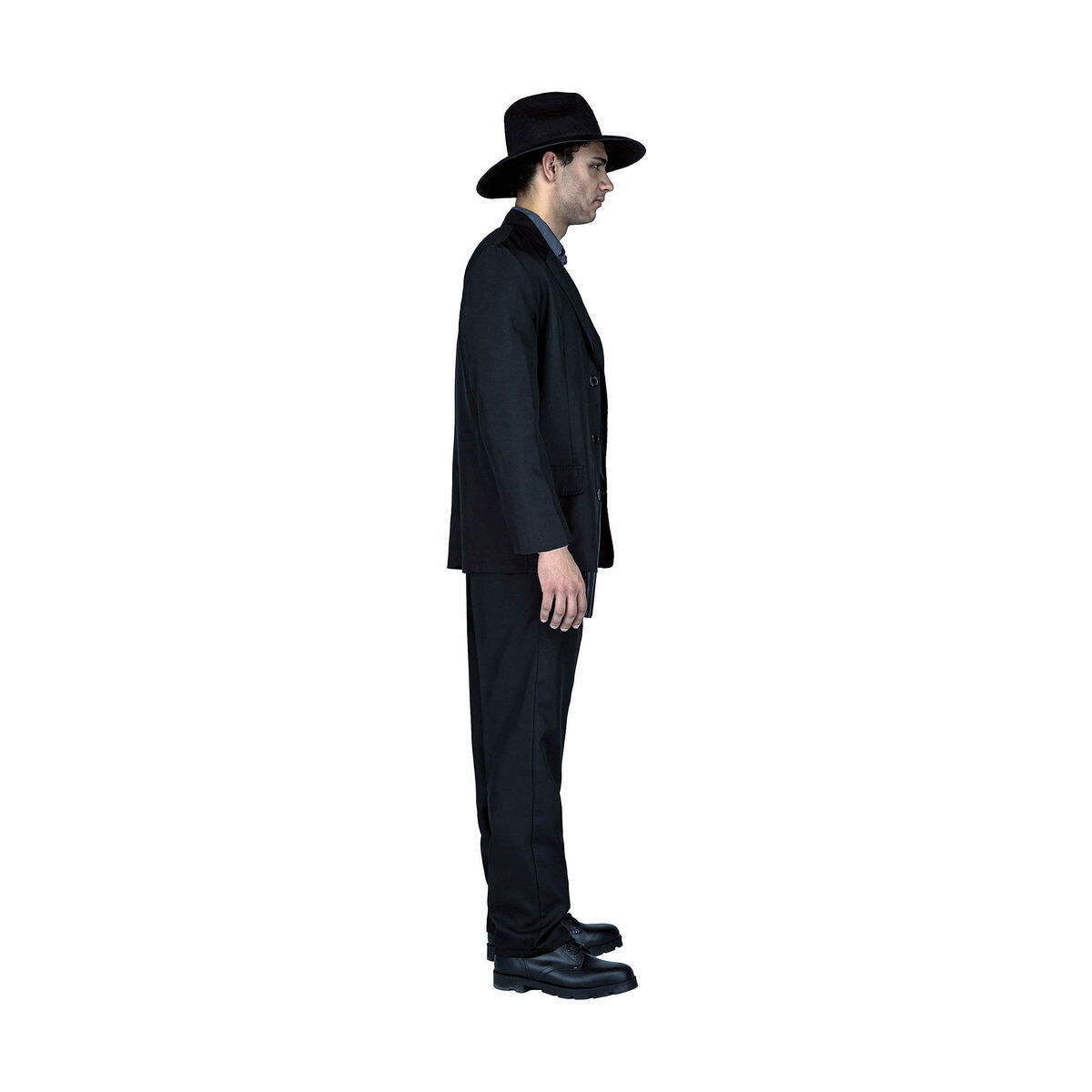 Maskeraddräkt vuxna My Other Me Svart M/L Beväpnad man (5 Delar) - 7