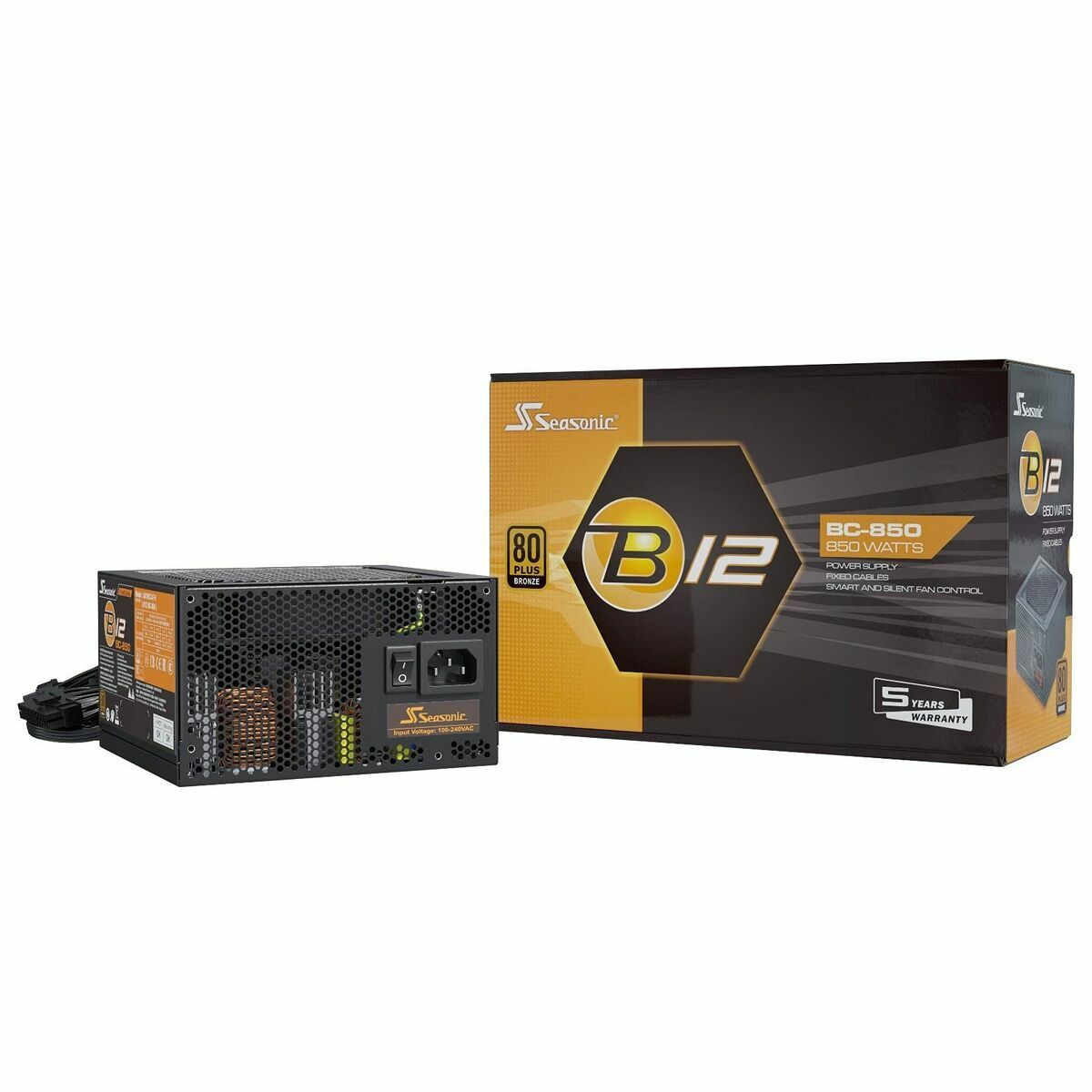 Strömtillförsel SeaSonic B12BC-850 850 W 80 Plus Bronze - 4