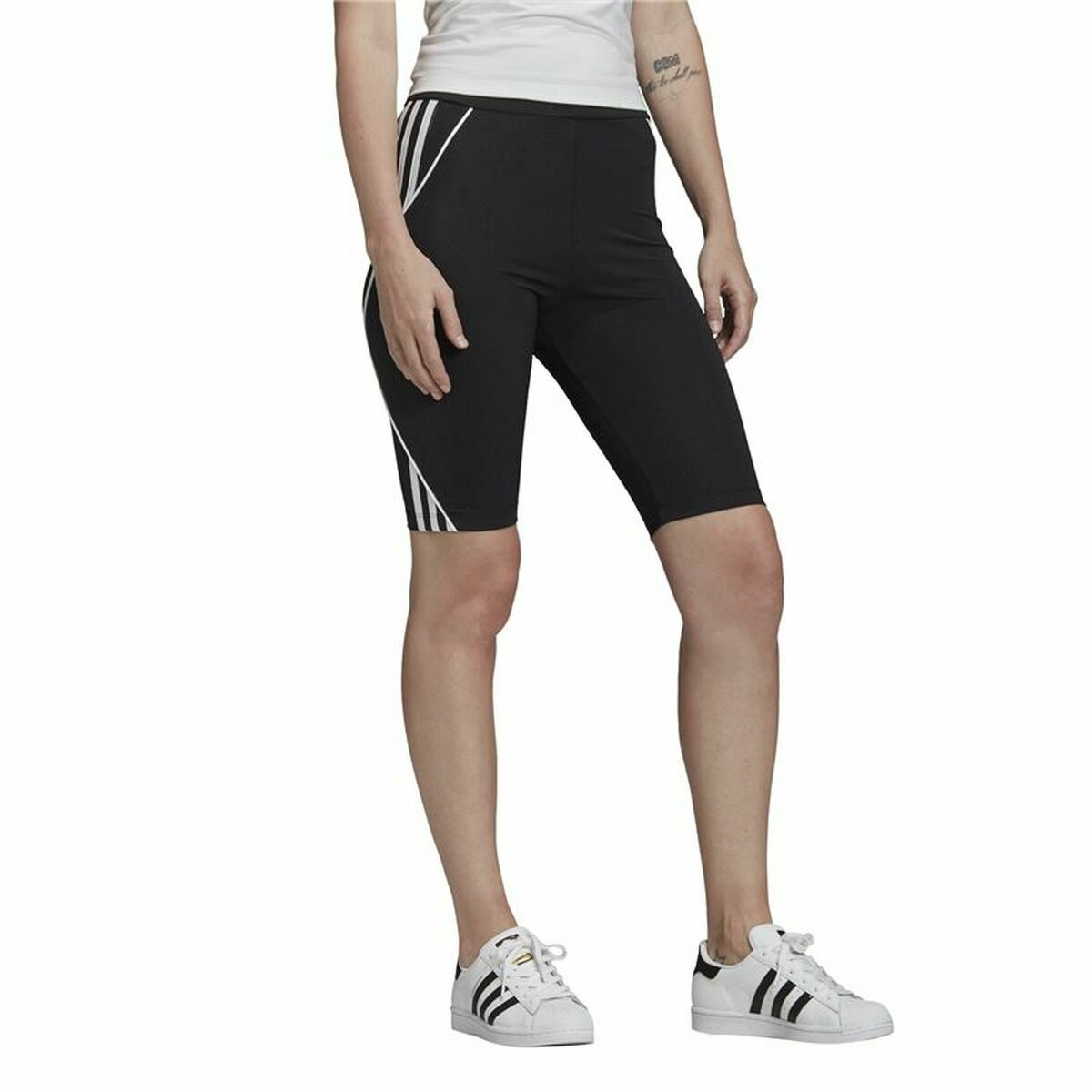 Sport-leggings, Dam Adidas Svart - 2