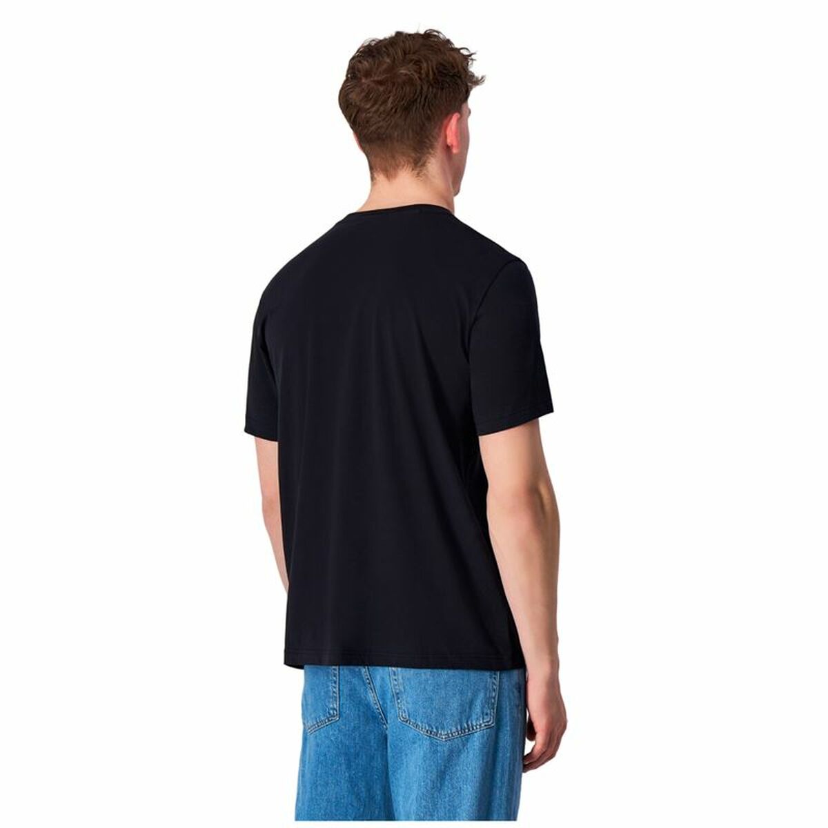 T-shirt med kortärm Herr Champion Svart 2 antal - 4