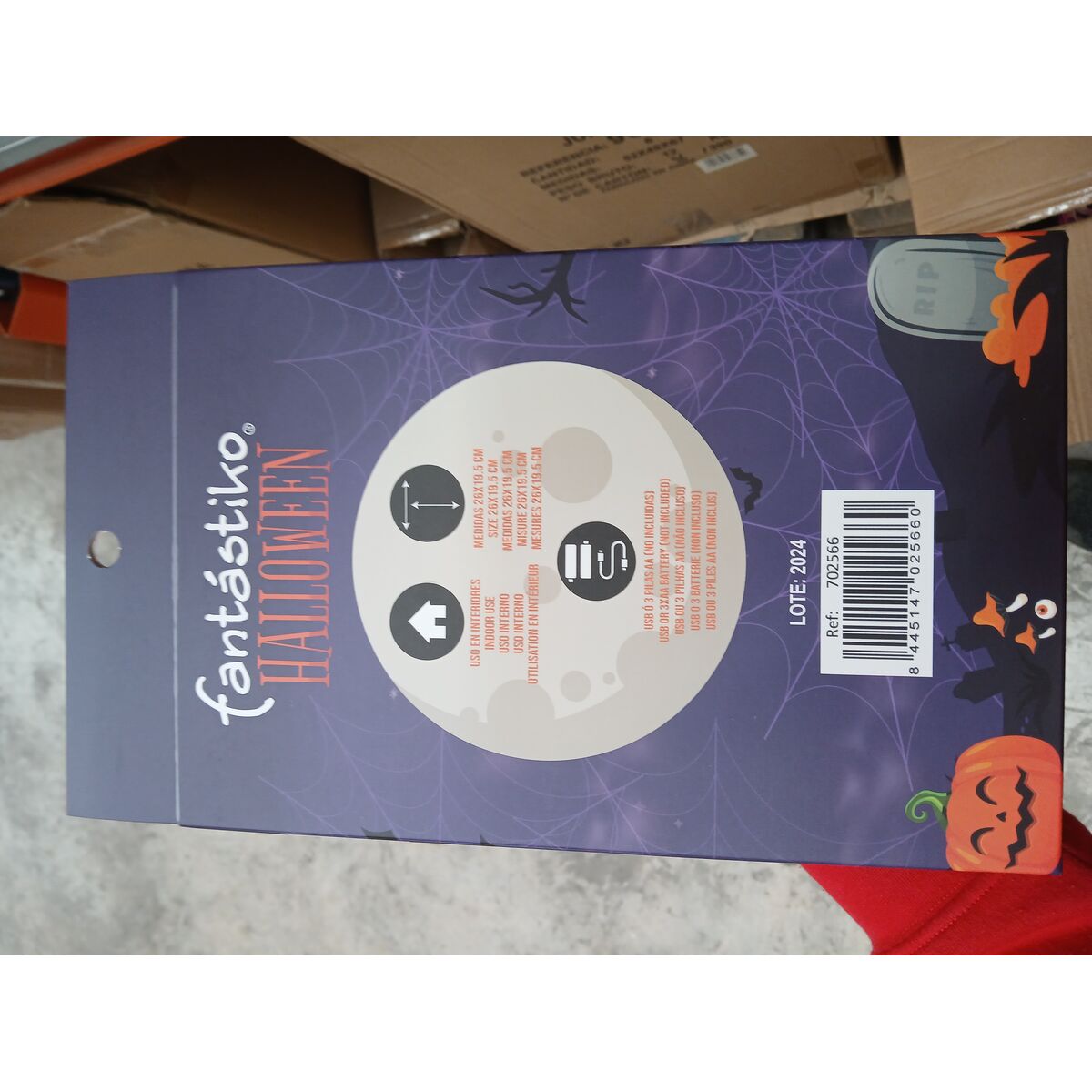 Halloweendekorationer Juinsa 13 x 28 cm Fladdermus - 3