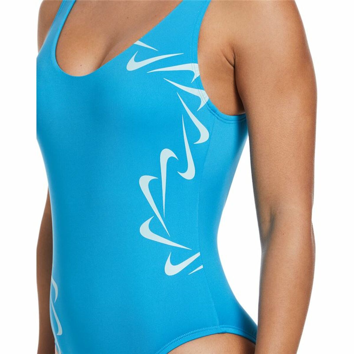Baddräkt Dam Nike U-Back One Piece Indigo - 4