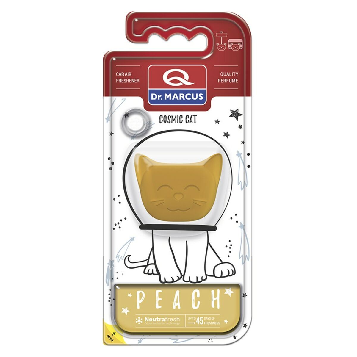 Billuftfreser Dr Marcus Cosmic Cat Persika Plast Hängen - 3