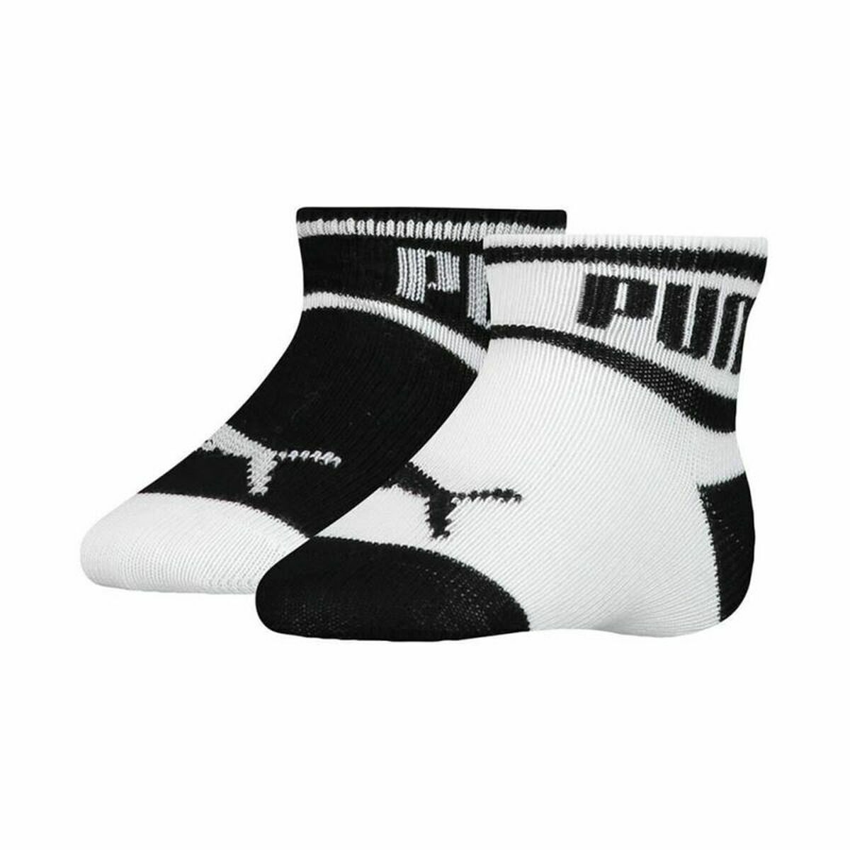 Sportstrumpor Puma Baby Wording 2 antal Svart - 3