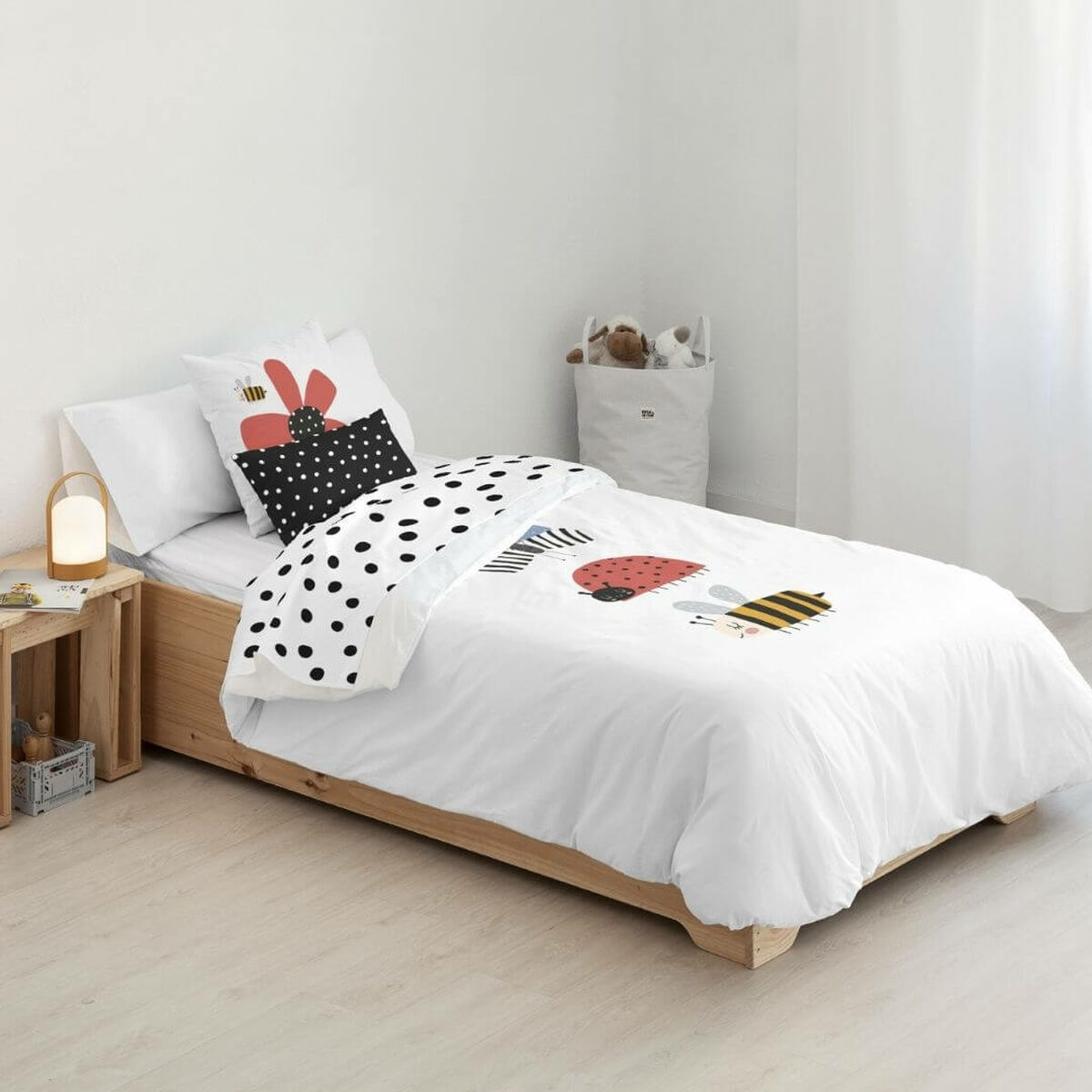 Påslakan Kids&Cotton Kamal Vit 175 Trådar 180 x 220 cm - 2