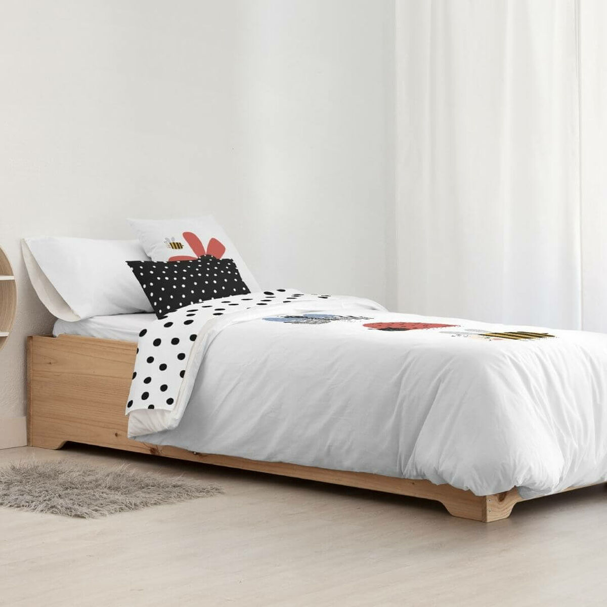 Påslakan Kids&Cotton Kamal Vit 175 Trådar 180 x 220 cm - 3