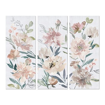 Kanvas DKD Home Decor Kanvas Trä MDF 55 x 3 x 135 cm