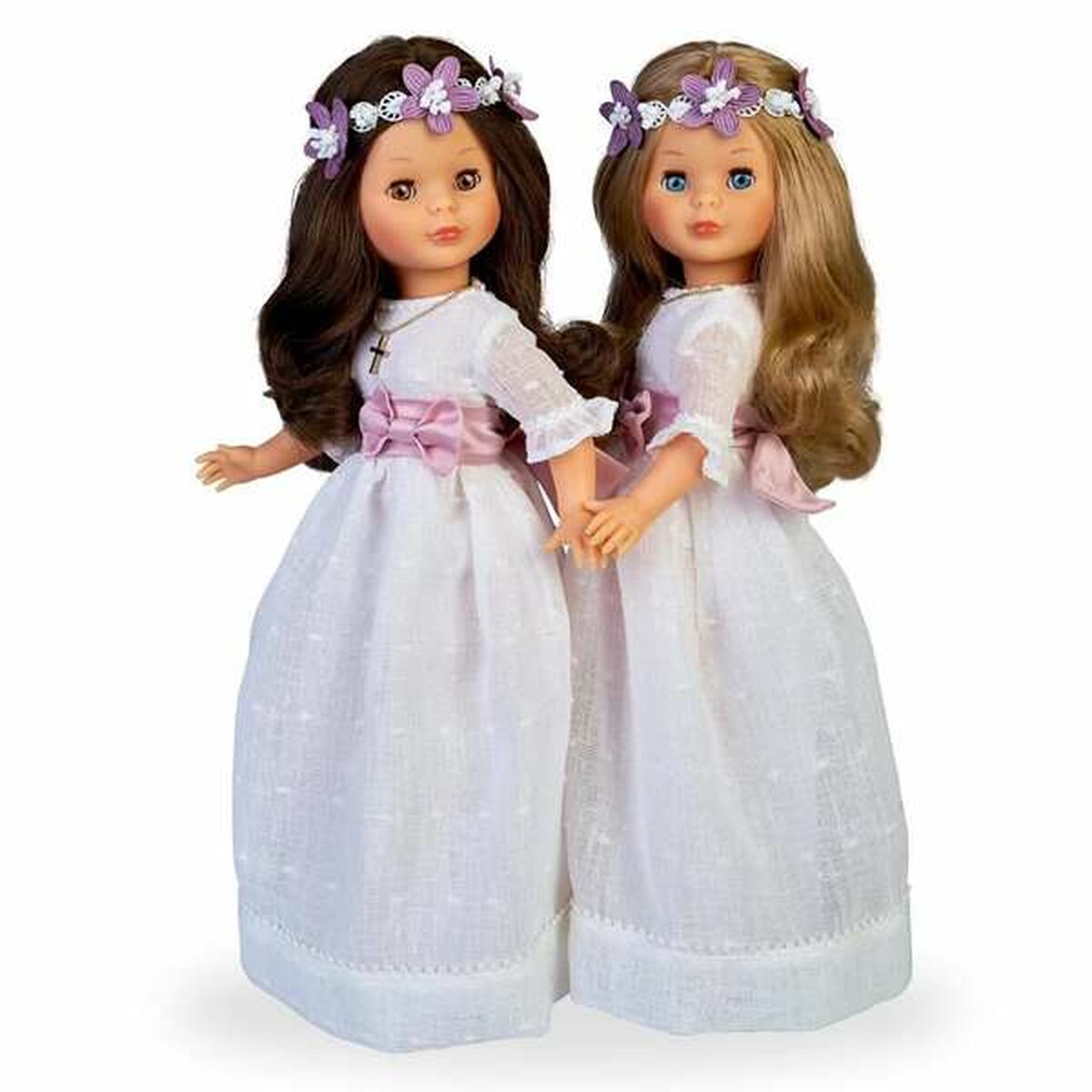 Brunett Communion-docka Nancy   48 cm - 7