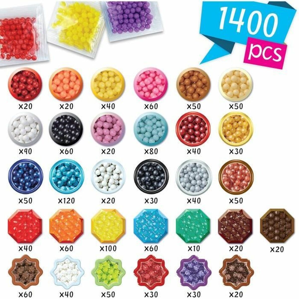 Craft Game Aquabeads Multicolour - 5