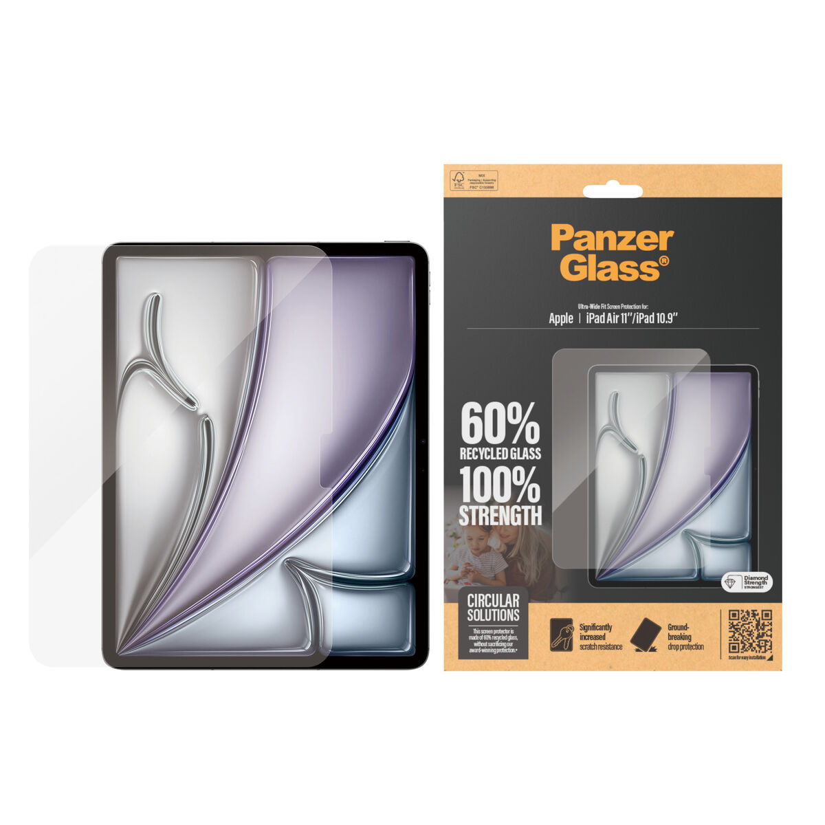Skärmskydd för Läsplatta Panzer Glass 2833 Apple - 3