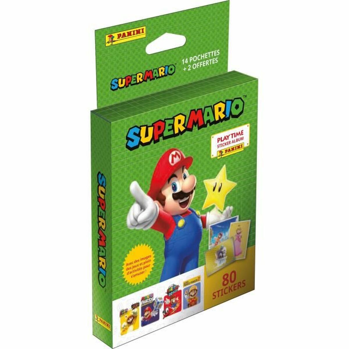 Klistermärkespaket Panini 14+2 80 antal Super Mario Bros™ - 2