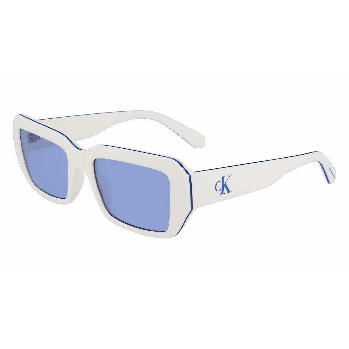 Unisexsolglasögon Calvin Klein CKJ23602S-100 Ø 53 mm
