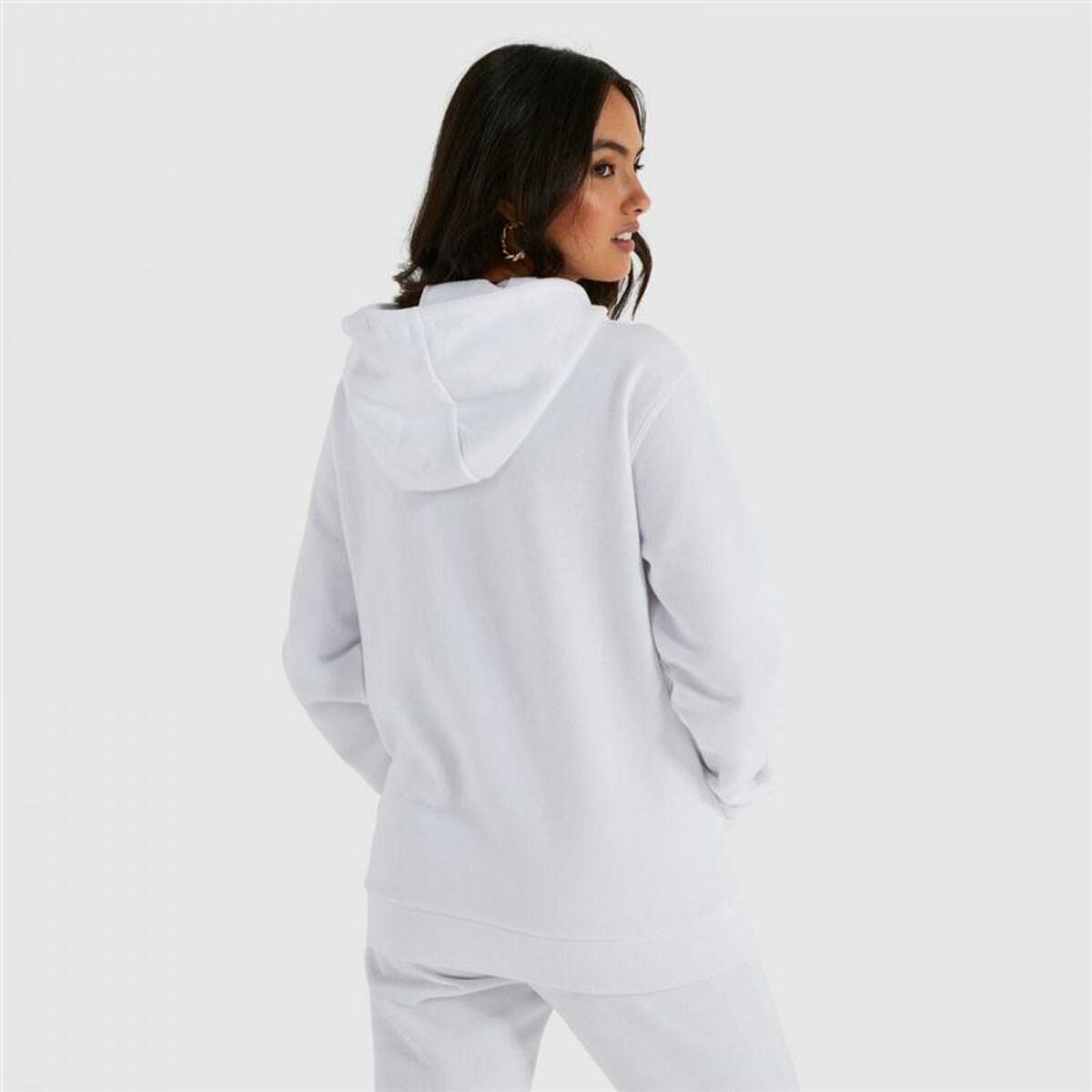 Tröja med huva Dam Ellesse Ascellare Vit - 2
