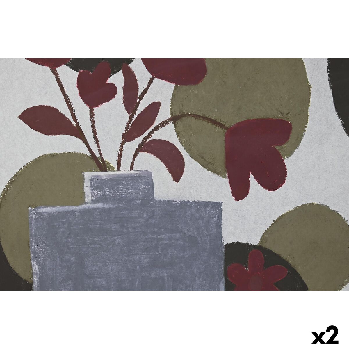 Kanvas DKD Home Decor polystyren Kanvas 83 x 4,5 x 122,5 cm - 8