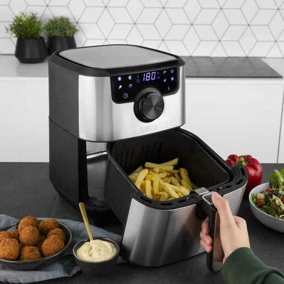 Luftfritös Princess 182033 Silvrig 1500 W 4,5 L - 4