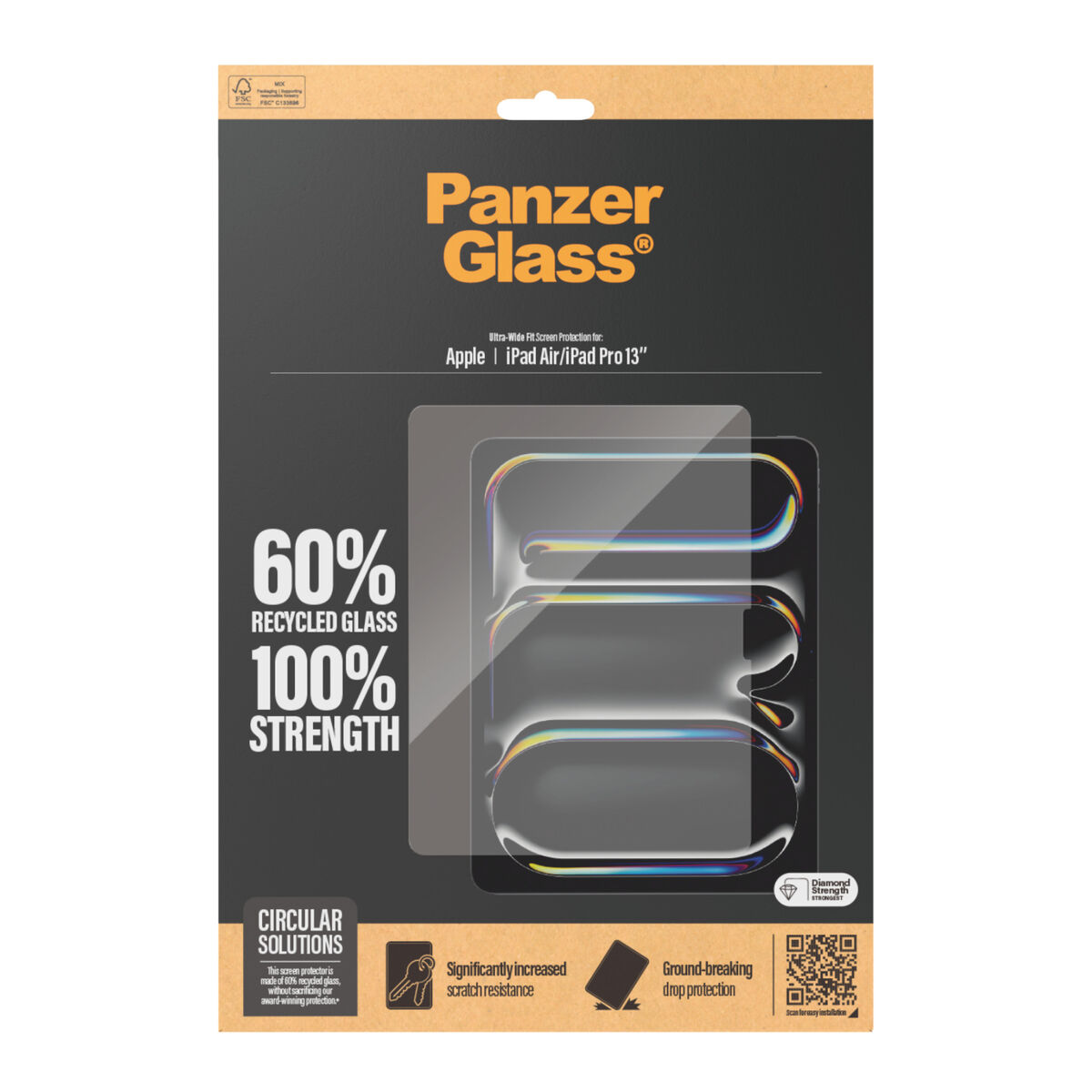 Skärmskydd för Läsplatta Panzer Glass 2835 Apple - 3