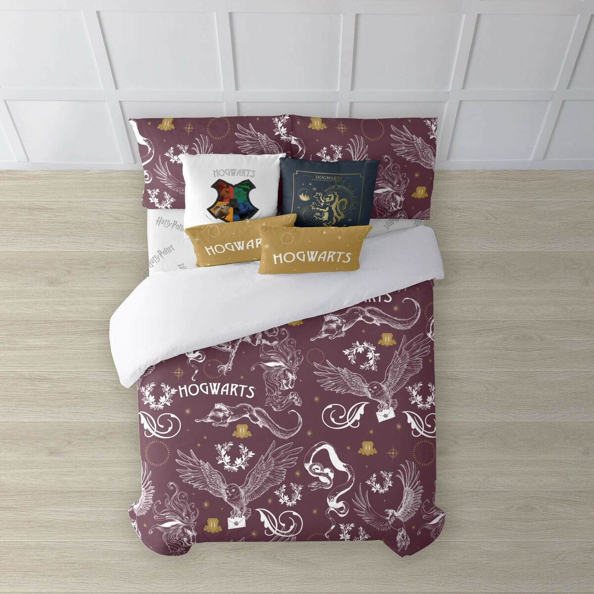 Påslakan Harry Potter Creatures Multicolour 175 Trådar 180 x 220 cm Säng 105