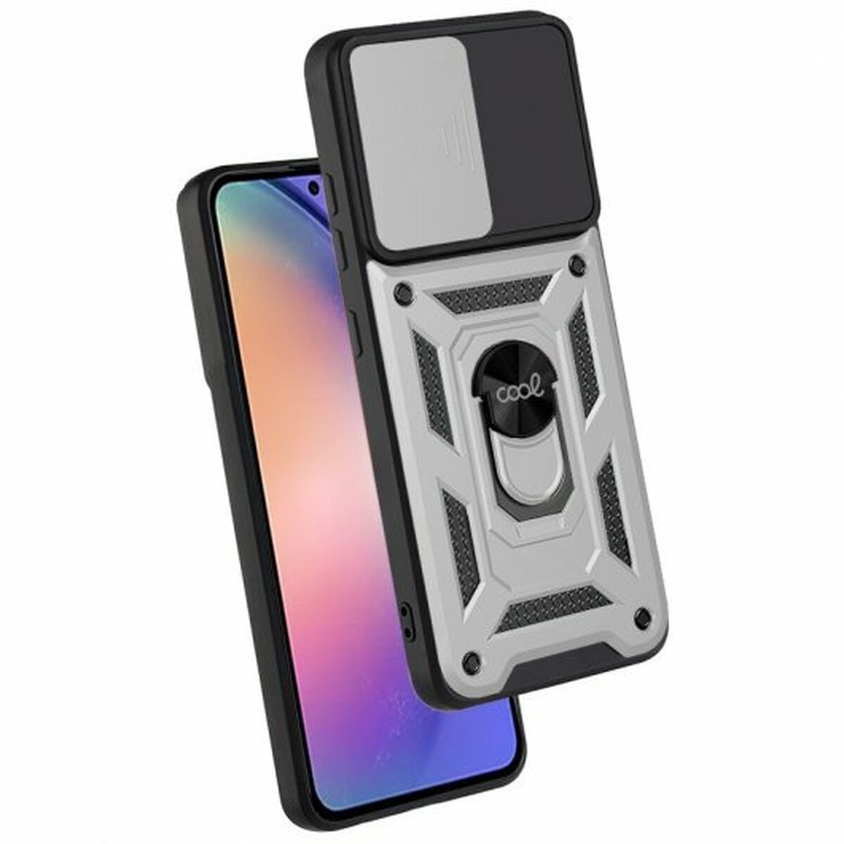 Mobilfodral Cool Galaxy A54 5G Silvrig Samsung - 3