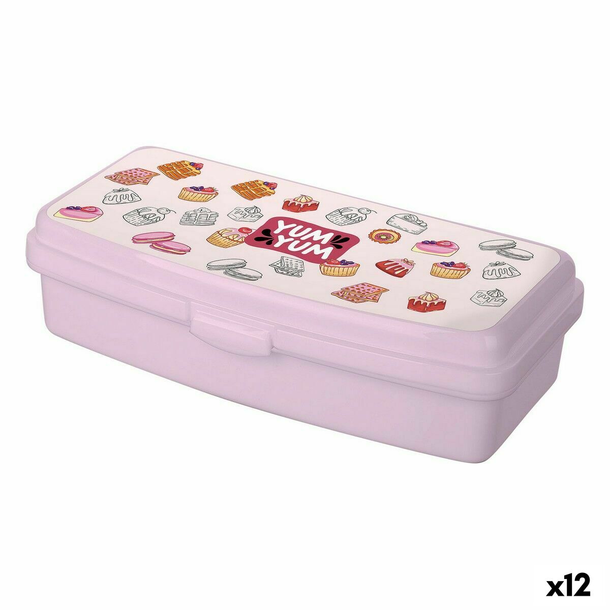 Lunchväska Titiz Multicolour 20,5 x 9,5 x 5,6 cm (12 antal)