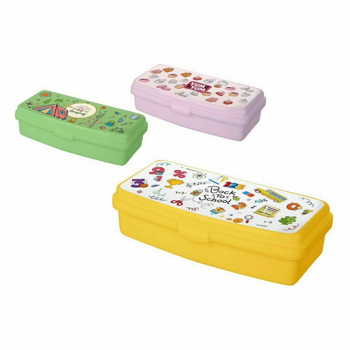 Lunchväska Titiz Multicolour 20,5 x 9,5 x 5,6 cm (12 antal) - 3