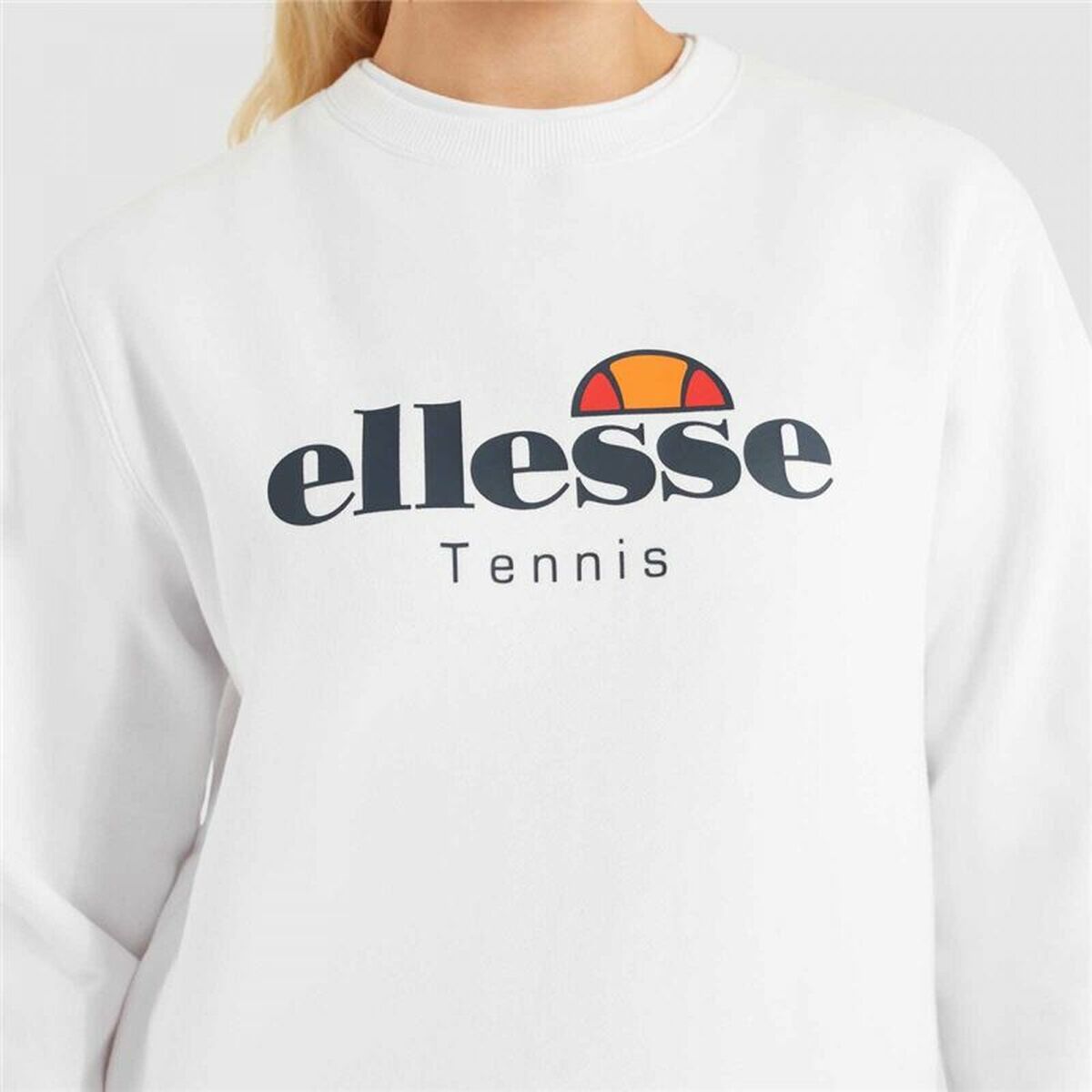 Tröja utan huva Dam Ellesse Pareggio Vit - 3