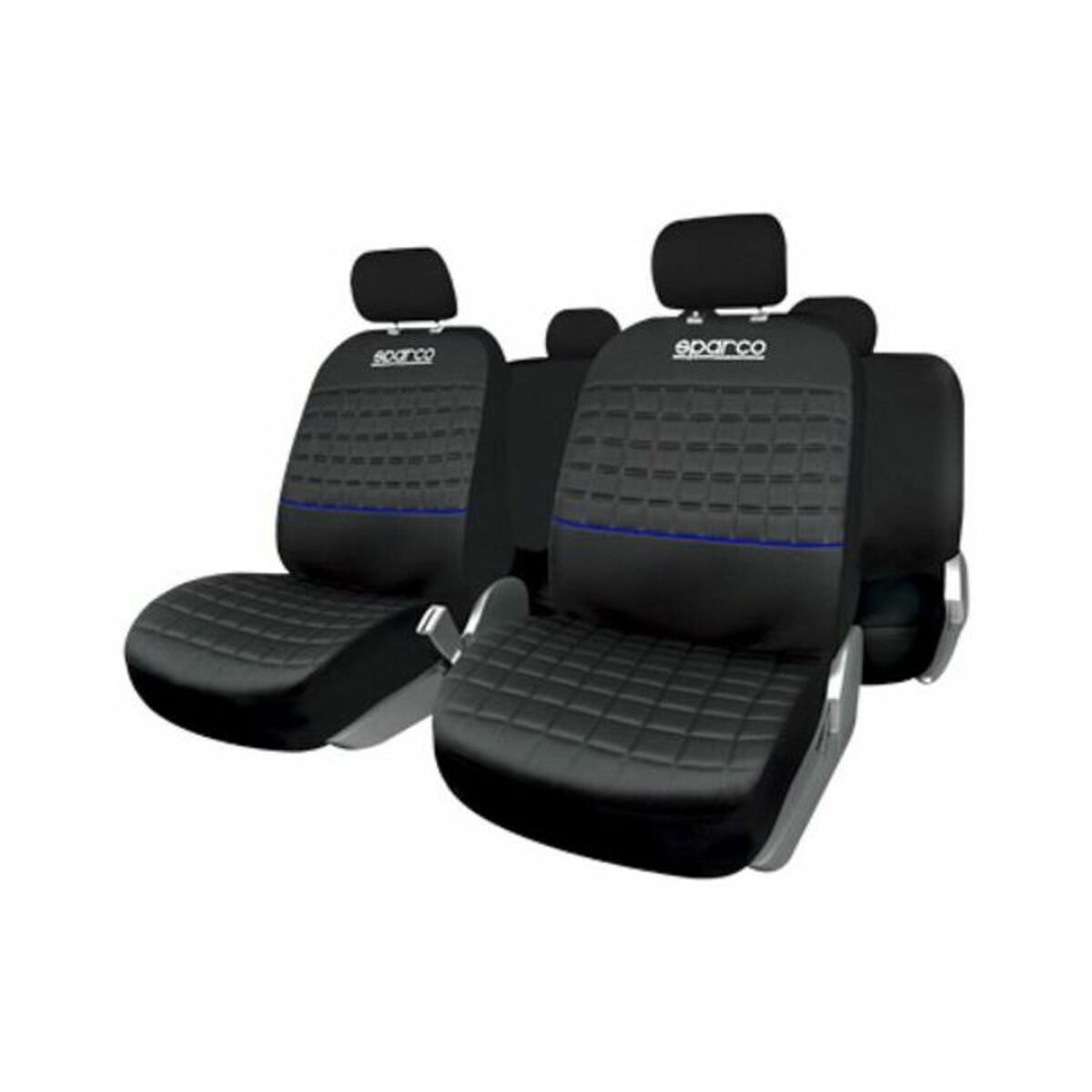 Uppsättning av sätesöverdrag Sparco Lazio Universal (11 pcs) - 3