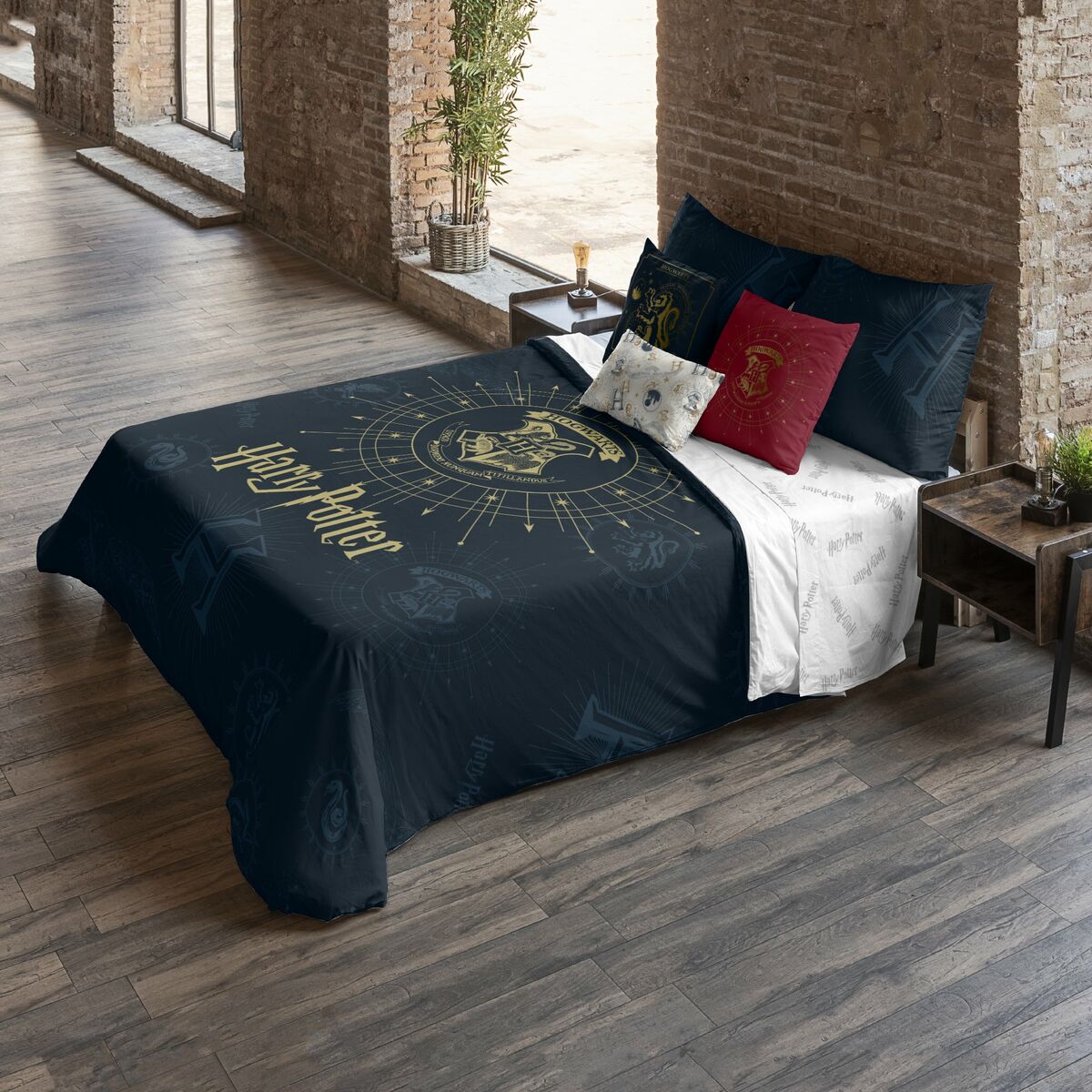 Påslakan Harry Potter Dormiens Draco Blå Säng 120 200 x 200 cm - 2