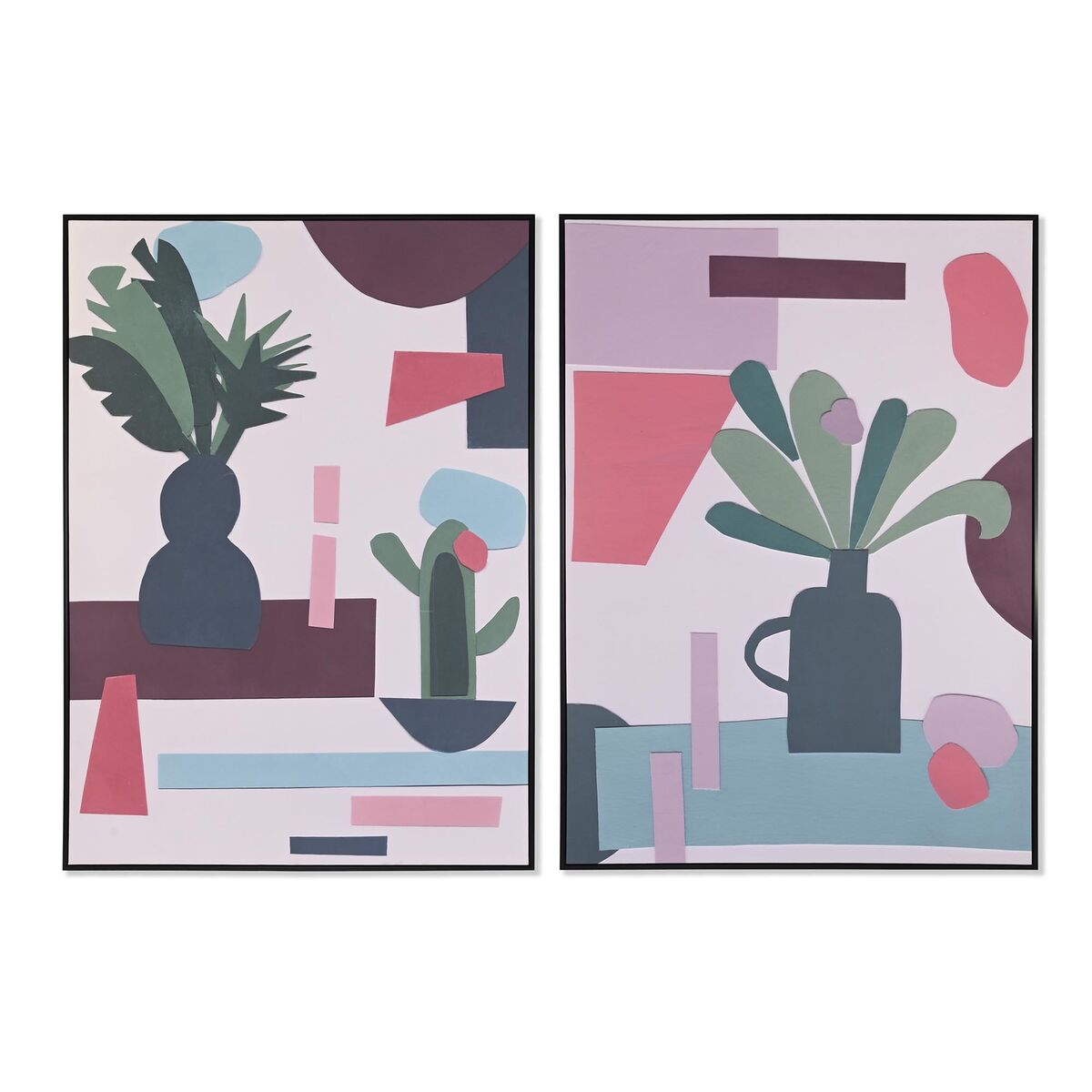 Kanvas DKD Home Decor polystyren Kanvas 103 x 4,3 x 143 cm