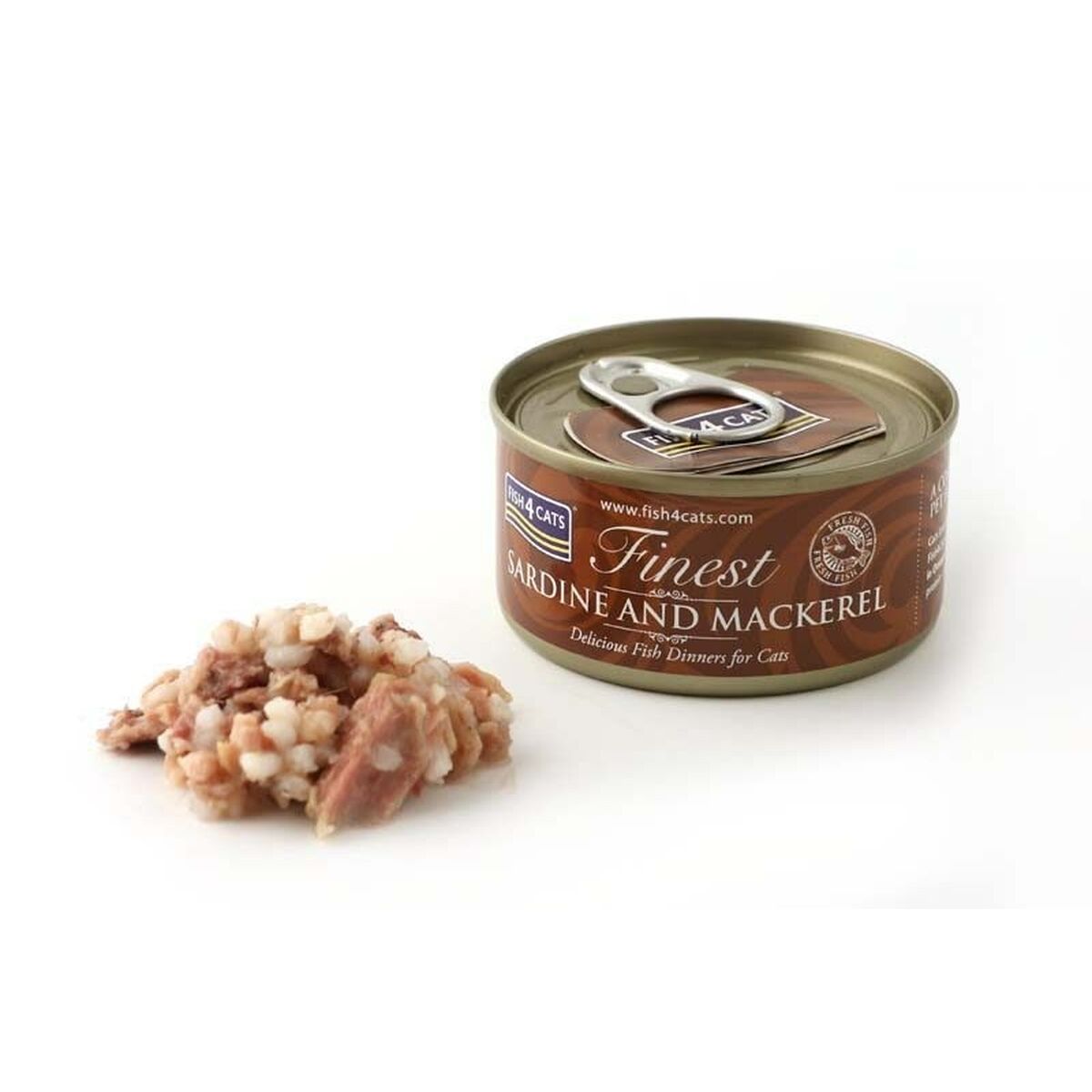 Kattmat FISH4DOGS Sardine and mackerel Fisk 70 g - 2