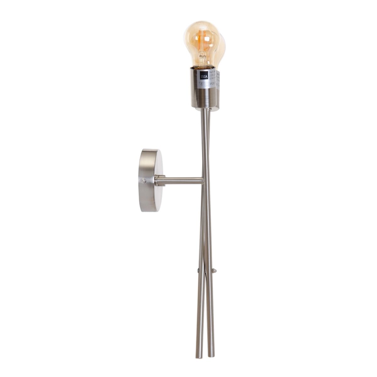 Vägglampa 18 x 10 x 45 cm Metall Silver - 4