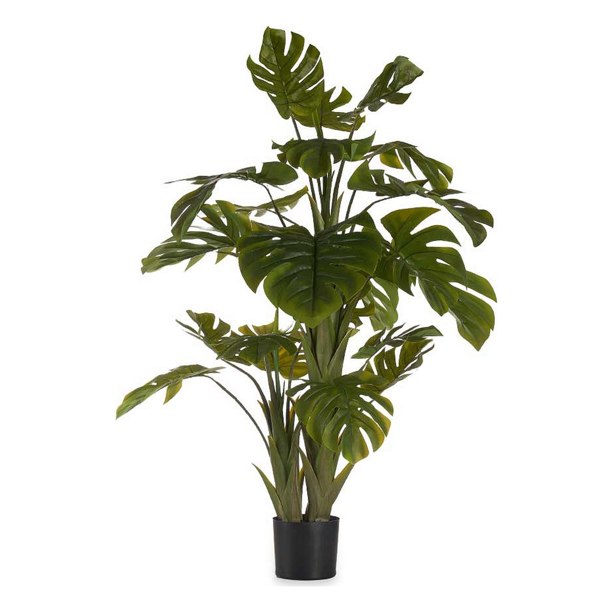 Dekorativ växt Plast Järnkabel Monstera 105 x 150 x 105 cm