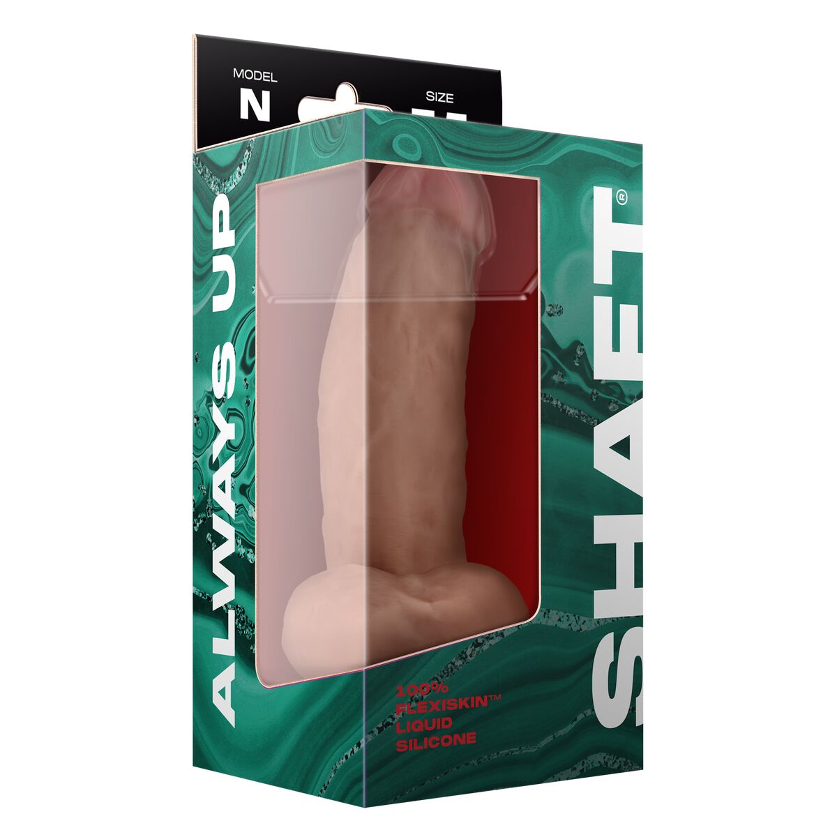 Realistisk dildo Shaft Silikon Ø 4,1 cm (12,9 cm) - 3