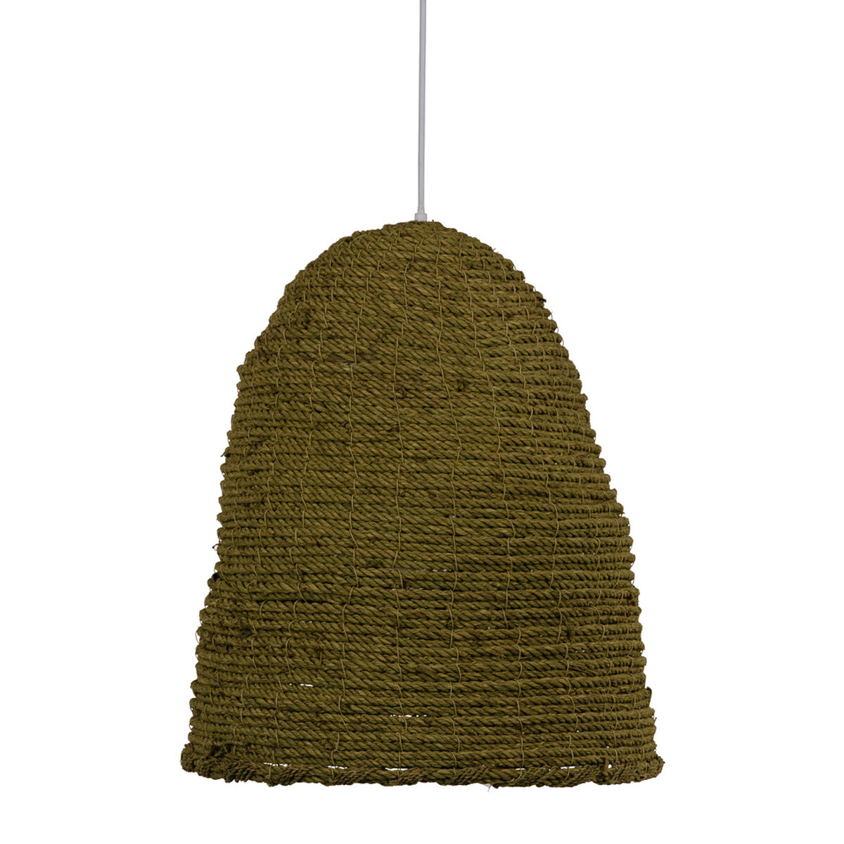 Taklampa 43 x 43 x 52 cm Grön Ø 43 cm Fibrer