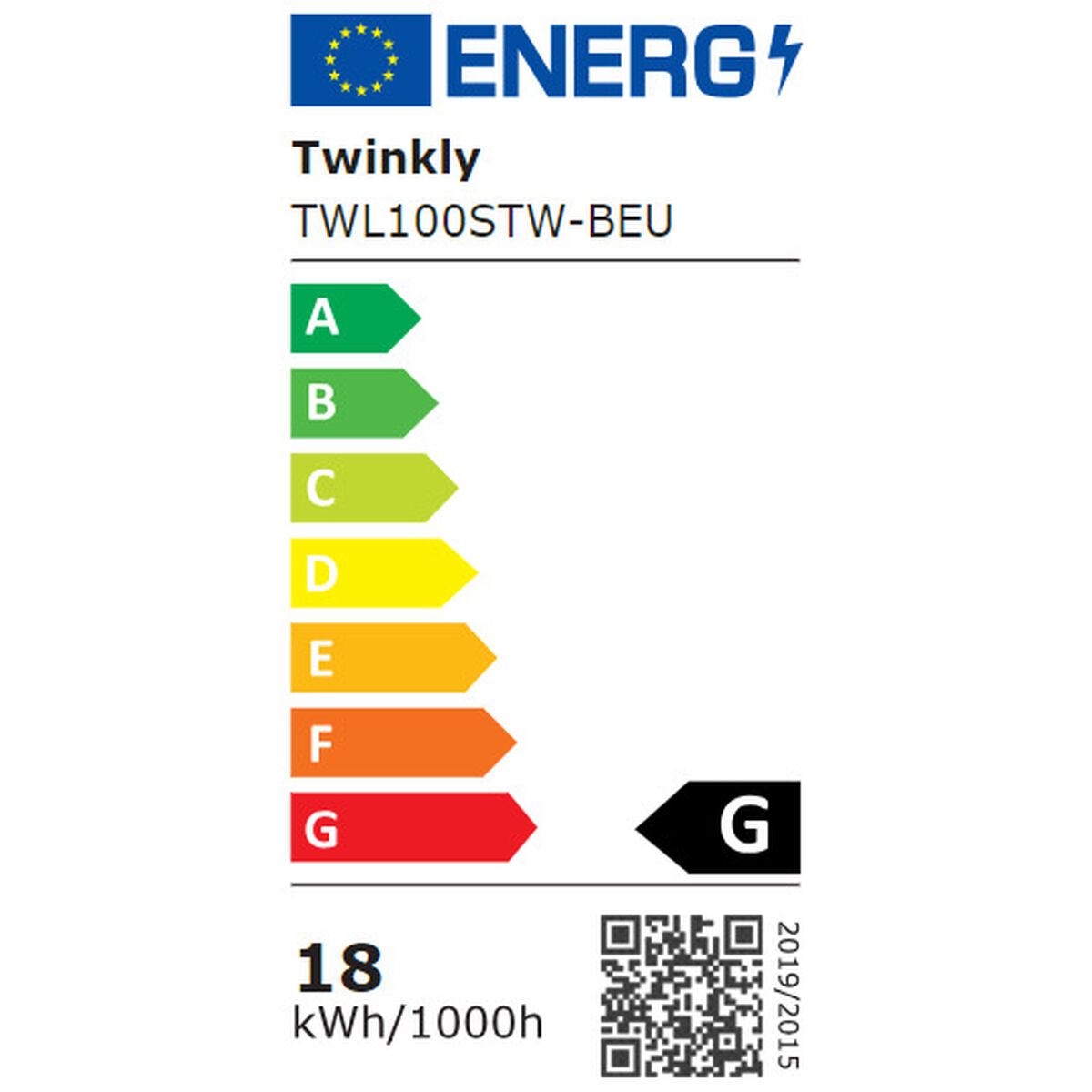 LED trakovi Twinkly TWL100STW-BEU Multicolour 15 W G (1 antal) - 3