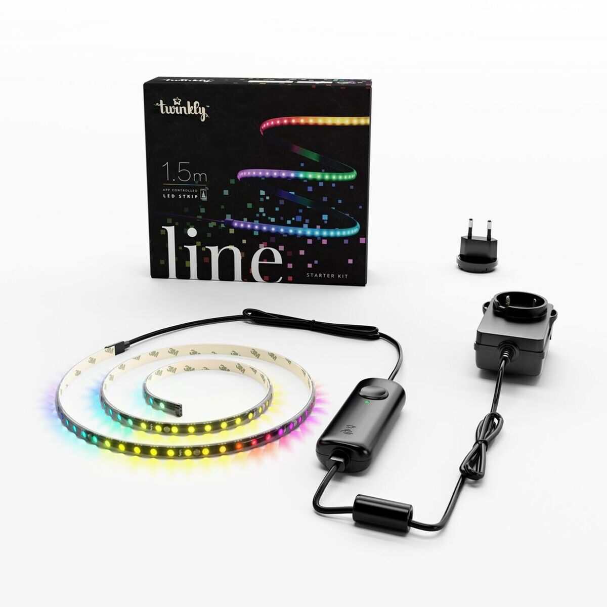 LED trakovi Twinkly TWL100STW-BEU Multicolour 15 W G (1 antal) - 4