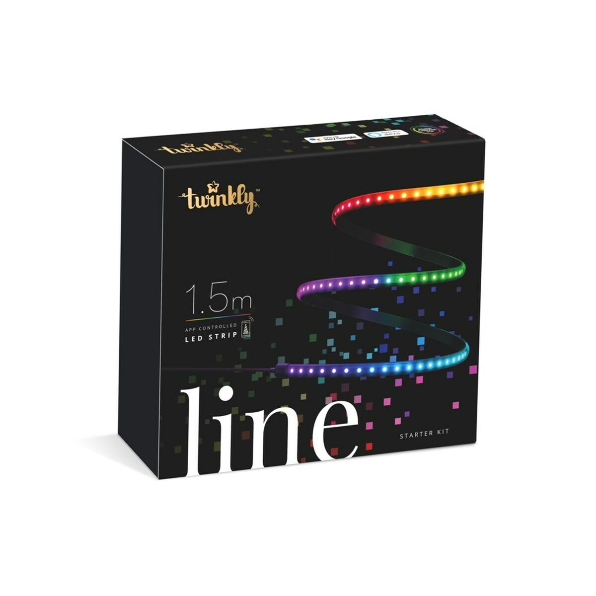 LED trakovi Twinkly TWL100STW-BEU Multicolour 15 W G (1 antal)